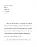 Sociology Research Paper: Teen Pregnancy