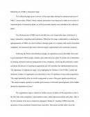 Reflection Paper on M&a: Transaction Stage