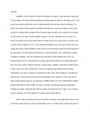 My History - Personal Essay