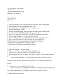 The Great Gatsby - Study Guide