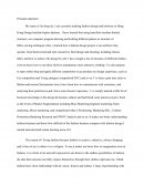 Personal Statement with Fashion Business/fashion Promoting & Imaging