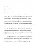 Foreign Relations Paper - Japan