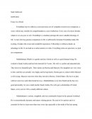 Essay on a Friend - Personal Essay