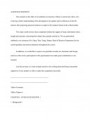 Air Pollution Research Paper