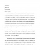 Argumentive Essay English 1302